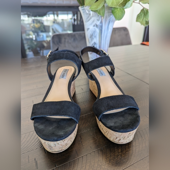 Steve Madden Women's Breathe Flatform Wedges s:8.5 - Picture 12 of 13